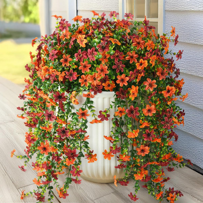 Artificial Fall Fake Flowers for Outdoor Fall Decoration