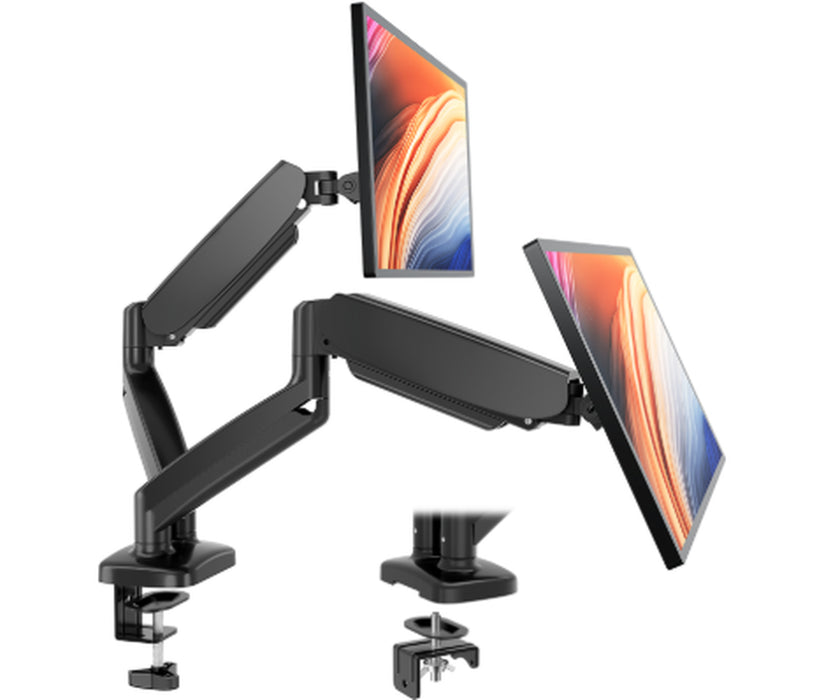 Dual-Monitor Gas-Spring Arm