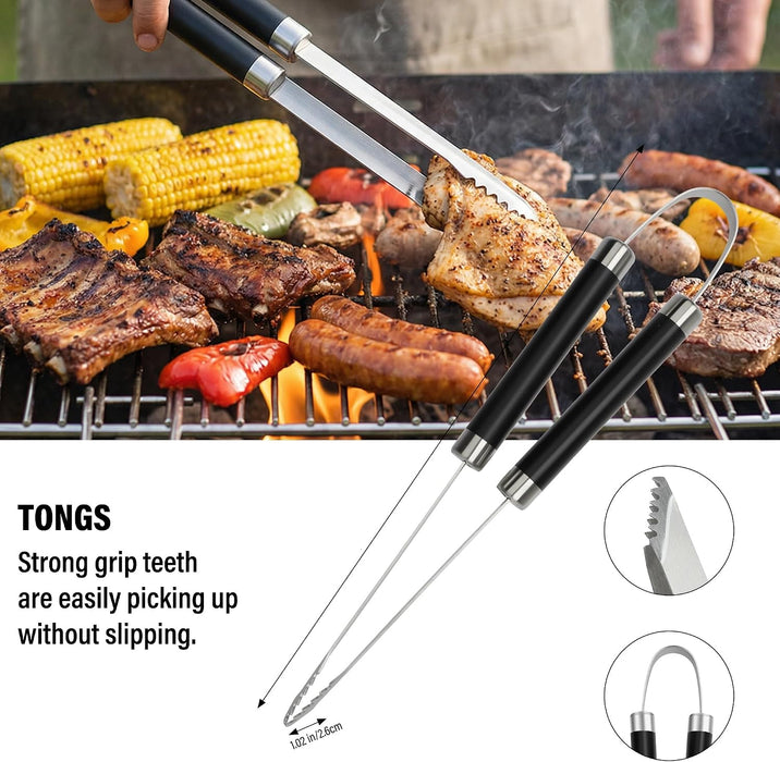 Grill Set, Grill Tools for Outdoor Grill Utensils Set BBQ Accessories
