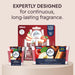 1-Wick Scented Candle Jar, Apple Cinnamon, Air Freshener Infused with Essential Oils, 4.08 Oz, 2 Count