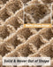 Upgraded Waffle Bath Mat Ultra Absorbent Non Slip Bathroom Mat, 17" x 24"