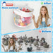 Bath Toy Organizer,4 Gallons Bathtub Toy Storage Organizer