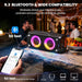 Party Speaker Bluetooth Wireless, Portable Karaoke Speaker with Microphone