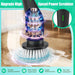 Electric Spin Scrubber, Cordless Power Cleaning Brush with Long Handle