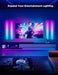 Govee Glide Wall Lights, Smart Gaming Light Bar, Works with SmartThings