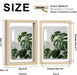 5x7 Floating Frames Set of 2, Double Plexiglass Picture Frame, Made of Solid Wood Display Any Size Photo up to 5x7, Wall