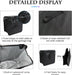 Foldable Waterproof Car Trash Can, Large