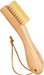 Laundry Stain Brush, Natural Soft Boar Bristles, Removes Tough Stains from Delicate Fabrics Like Knits, Cotton, and Line