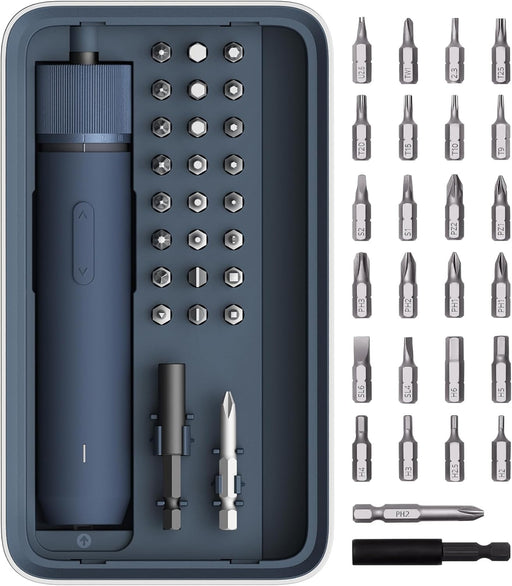 25-Piece Upgraded Electric Screwdriver Kit, Cordless Screwdriver