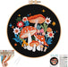 Mushroom Embroidery Kit for Beginners, DIY Adults Needlepoint
