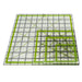 Quilting Rulers,Sewing Ruler,4 Piece Acrylic Square Quilting Templates,Clear Precision Ruler for Quilting Sewing,Tools Supplies Accessories Green(3.5"x3.5" 5"x5" 6.5"x6.5" 10.5"x10.5")