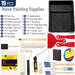 Bates- Paint Roller Kit, 19 pcs, Roller Set with Microfiber Sleeves & Frame