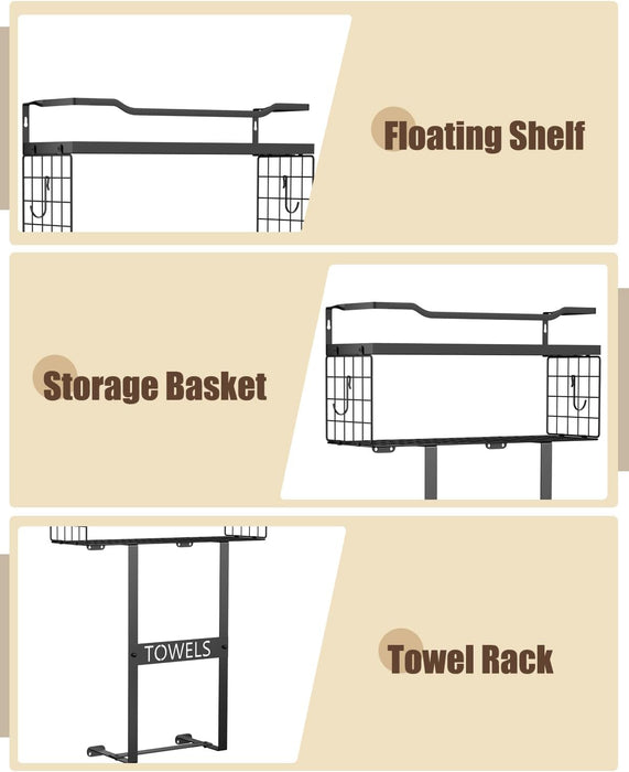 Towel Racks for Bathroom Wall Mounted Towel Storage Organize