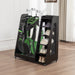 Two-Bag Wooden Golf Storage Rack