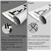 Retro Black And White Newspaper Poster What If It All Works Out Canvas Wall Art Positive Affirming Quote Minimalist Prints Painting For Home Bedroom Dorm Wall Decor 8x12in Unframed