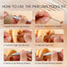 Piercing Ball Grabber Tool, 14-20G Taper for Changing Jewelry