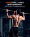 Pull Up Assistance Bands Set of 5 Resistance Heavy Duty Workout Exercise Stretch Fitness Bands Assist Set for Body, Inst