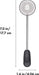 OXO Brew Twisting Ball Tea Infuser - Fine Mesh, Stainless Steel