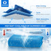 4 Pack Cooling Towels (40"x 12"), Cooling Neck Wraps, Soft Ice Towel