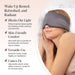 Satin Sleep Mask | Eye Masks for Sleep - Charcoal Black