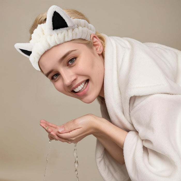2Pcs Spa Headband for Washing Face Skincare Makeup Headbands for Women