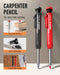 Carpenter Pencils with Sharpener, Mechanical Pencil for Construction