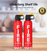 2-Pack Fire Extinguisher for Home, Kitchen, Car, and Grill with Mounting Bracket– Extinguishing Spray, Compact A, B, C, K – Eco-Friendly, Prevents Reignition.