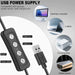 Ring Light for Video Conference Lighting,360°Adjustable,Portable LED Video Conference Lighting for Monitor,Laptop&Deskto