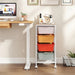 Four-Drawer Rolling Storage Cart