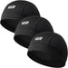 3-Pack Breathable Mesh Skull Cap Sweat Control Helmet Liner
