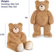 Giant Stuffed Animal 4 FT | USA Bear Hospital Care