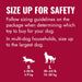 Flyer, Natural Rubber Flying Disc Fetch Toy, for Medium/Large Dogs