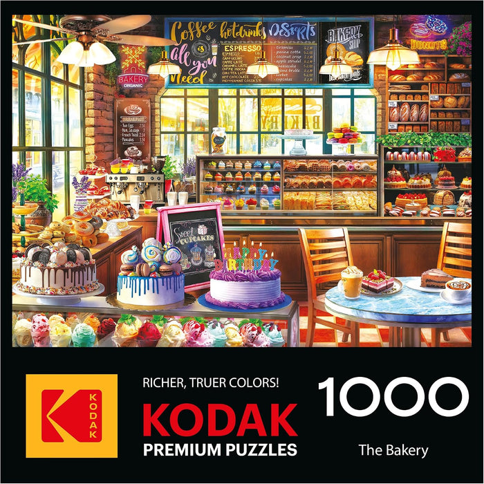 Kodak Premium The Bakery 1000 Piece Jigsaw Puzzle for Adults