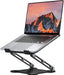 Adjustable Laptop Stand for Desk, Portable Airflow Laptop Riser Holder