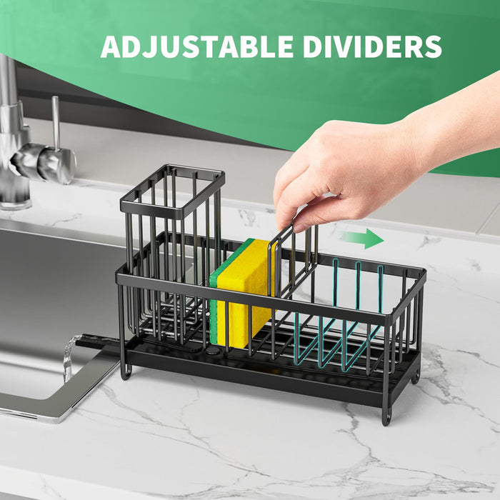 Kitchen Sink Sponge and Soap Organizer