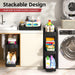4-Pack 2-Tier Under Sink Organizer with Pull Out Drawers