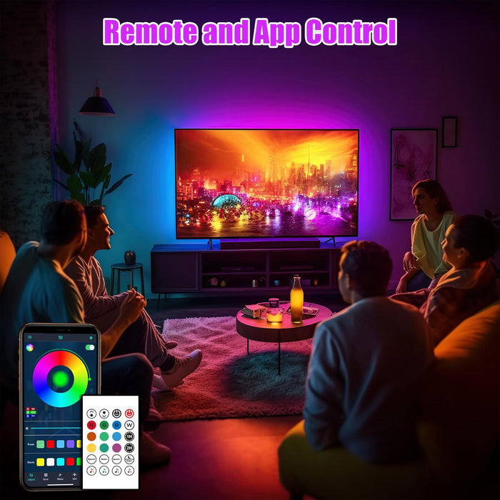 18 Ft ICRGB TV LED Backlight for 75-85 Inch Tvs