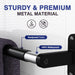 Matte Black 24" Towel Rack, Rustproof Wall Mounted Towel Bar