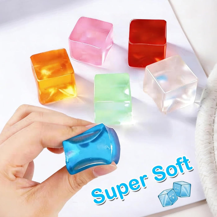 30 Pack Mini Cube Squishy Fidget Toys for Kids and Adults