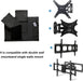 Outdoor TV Cover 52 to 55 inch Weatherproof and Waterproof