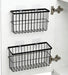 2-Pack Adhesive Cabinet Door Organizer, 5.9" Inside Cabinet Storage