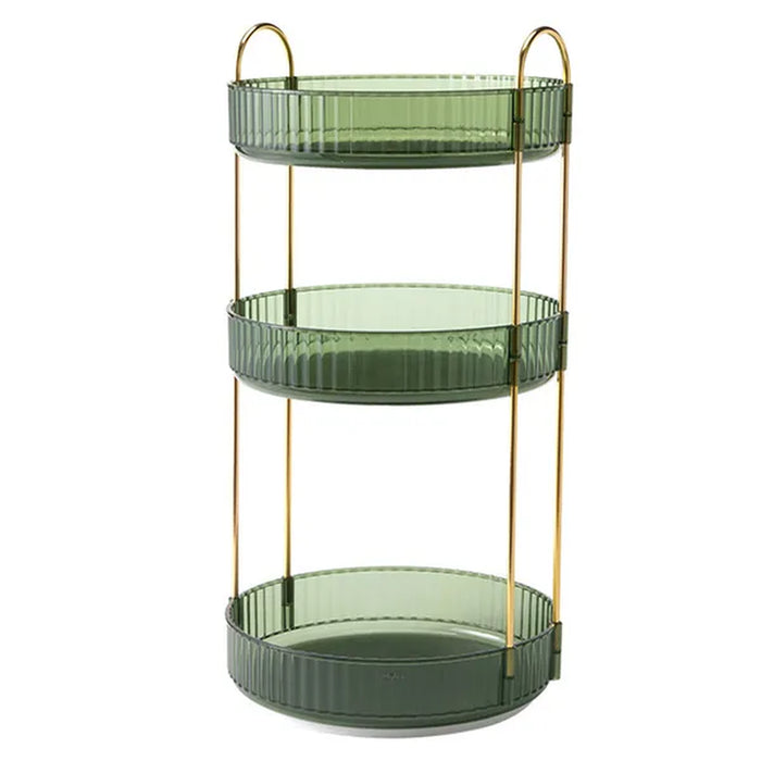 3-Tier Rotating Makeup Organizer