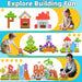 Magnetic Blocks, 200PCS Magnetic Building Blocks for Kids Ages 3+