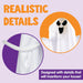 3 PCS Halloween Party Decorations 27.5" Hanging Ghosts, Cute Flying Ghosts for Front Yard Patio Lawn Garden Party Décor 