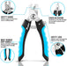 Dog Nail Clippers and Trimmer with Safety Guard to Avoid Over-Cutting Toe Nails, Professional Grooming Pet Nail Clipper 