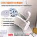 Front Load Washer Door Prop and Stopper - Magnetic Washing Machine Door Holder with 2.6-Inch Magnet Base, Removable Wash