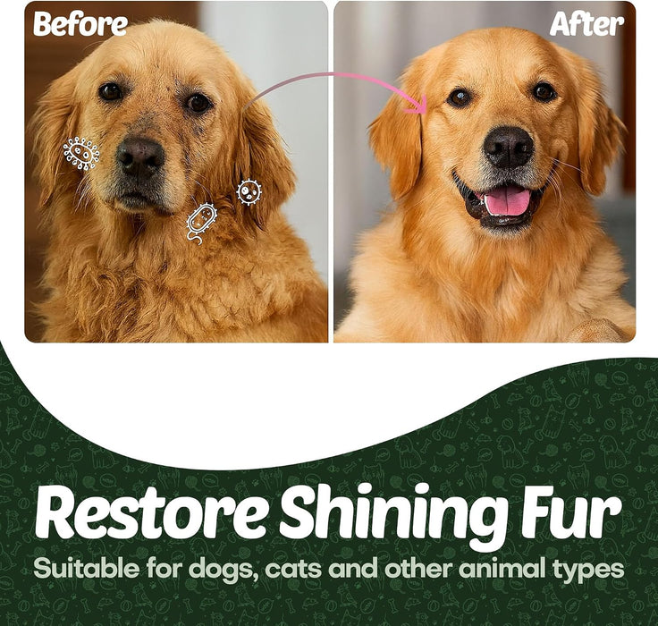 Pet Wipes for Dogs & Cats - Paws, Ears & Butt Cleaning, 400 Count
