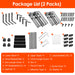 Two-Pack Adjustable Under-Sink Organizers