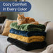 Ultra Soft Fleece Throw Blanket - College Dorm Room Essentials - Brown