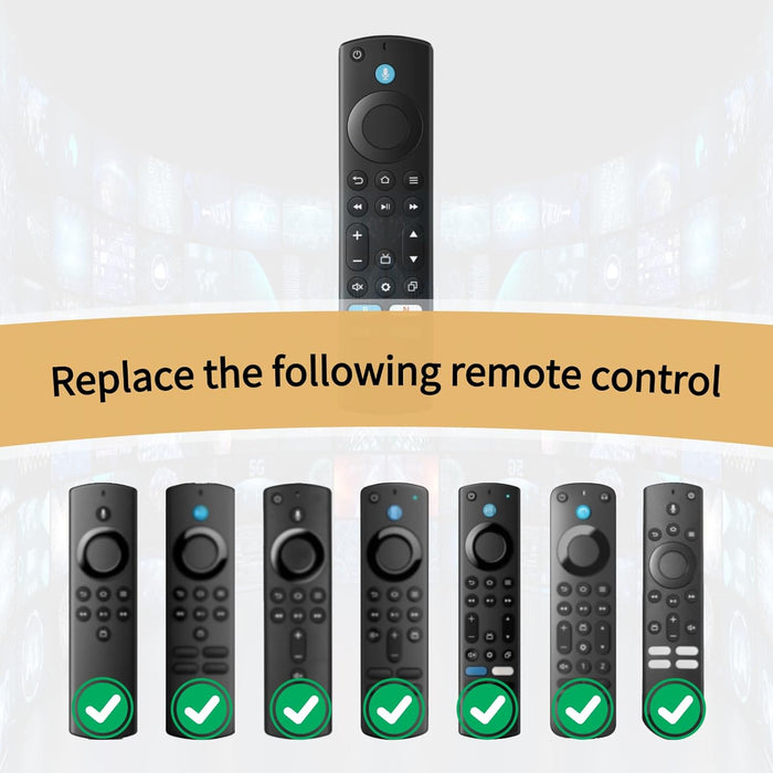 Replacement Voice Remote for Fire Stick, TV Cube, Amazon Fire Smart TV